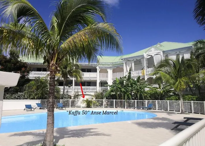 Paradize- Plage & 3Piscines - Anse Marcel
